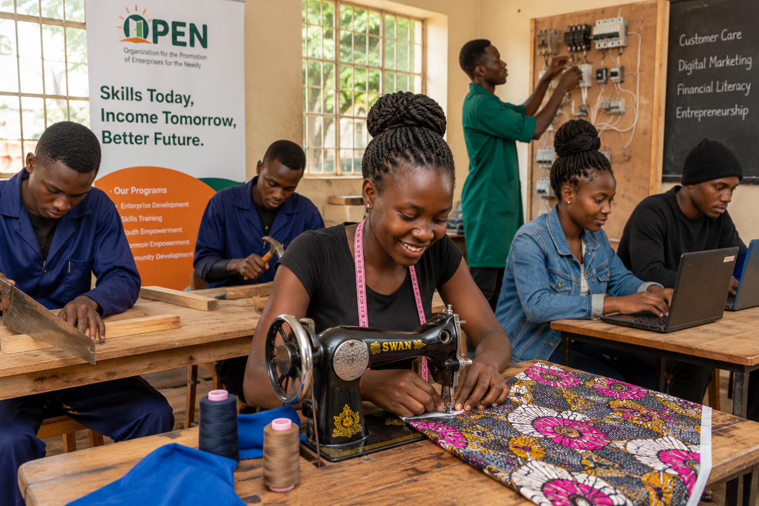 Skills Training That Helps Youth Create Sustainable Income