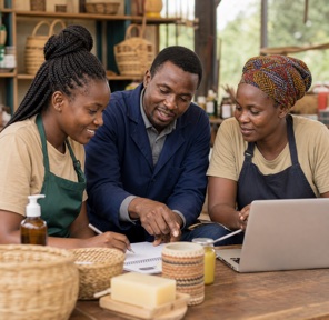 Representative photo of skills mentorship and enterprise support